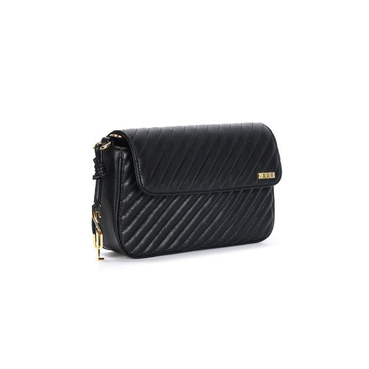 Bolsa Tiracolo Santa Lolla Preta Matelassê