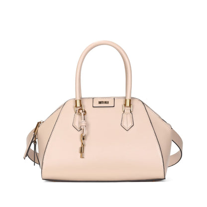 Bolsa Tote Bege Santa Lolla Alça Dupla
