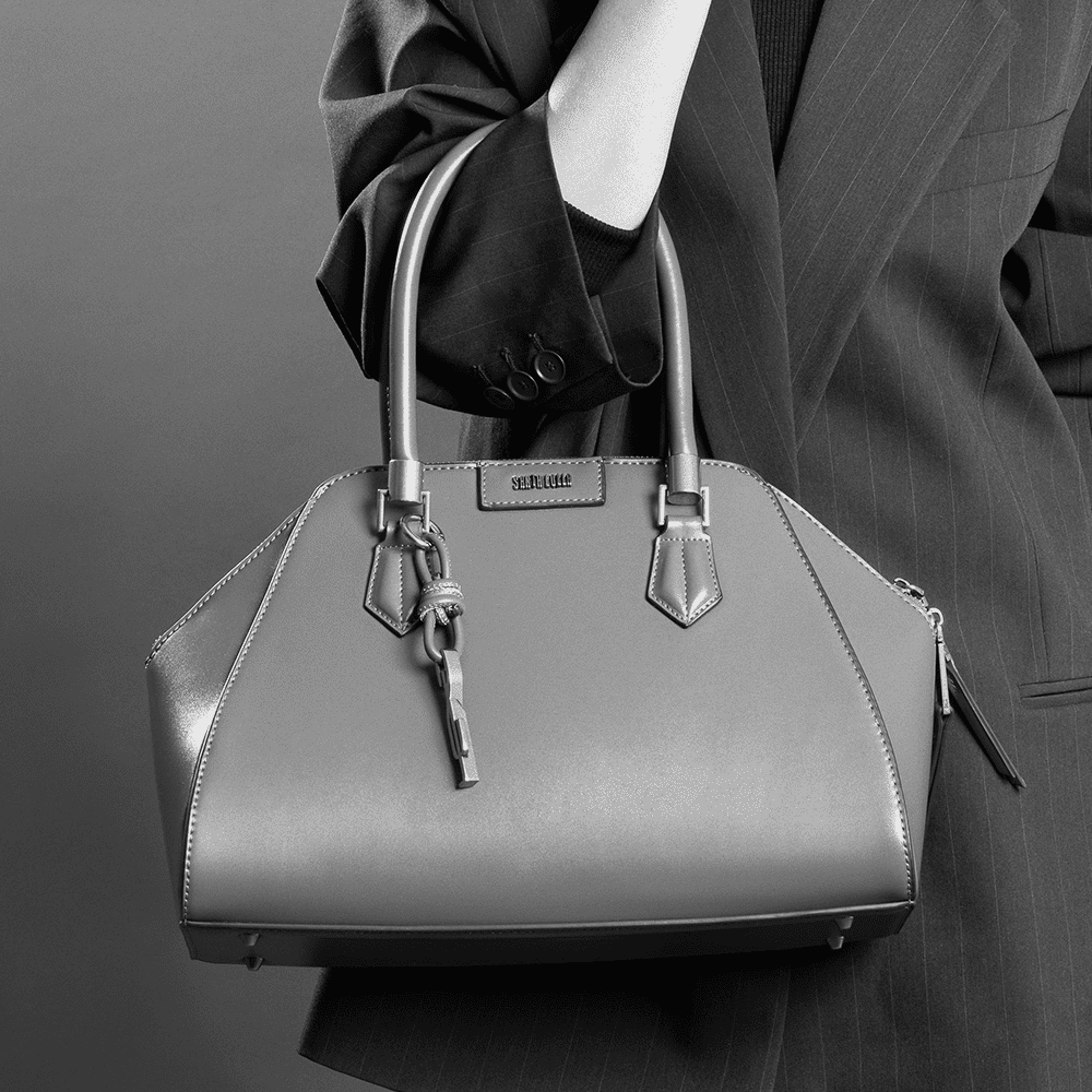 Bolsa Tote Bege Santa Lolla Alça Dupla