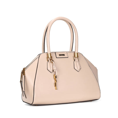 Bolsa Tote Bege Santa Lolla Alça Dupla