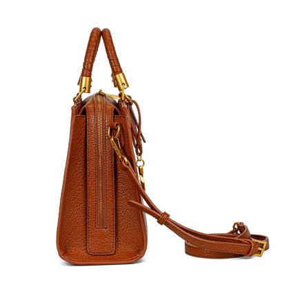 Bolsa Tote Média Santa Lolla Caramelo Alça Transversal