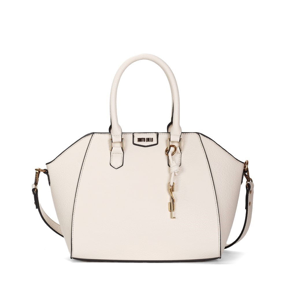 Bolsa Tote Off White Santa Lolla Alça Dupla 