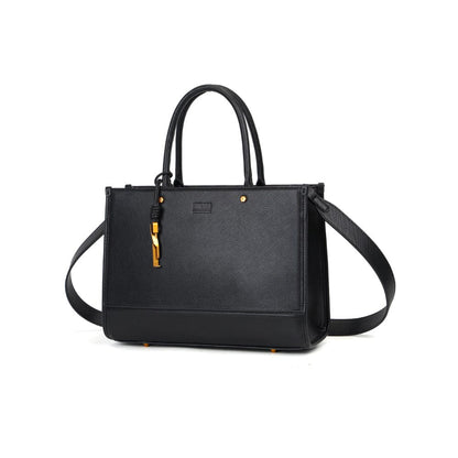 Bolsa Tote Preta Duas Alças Santa Lolla