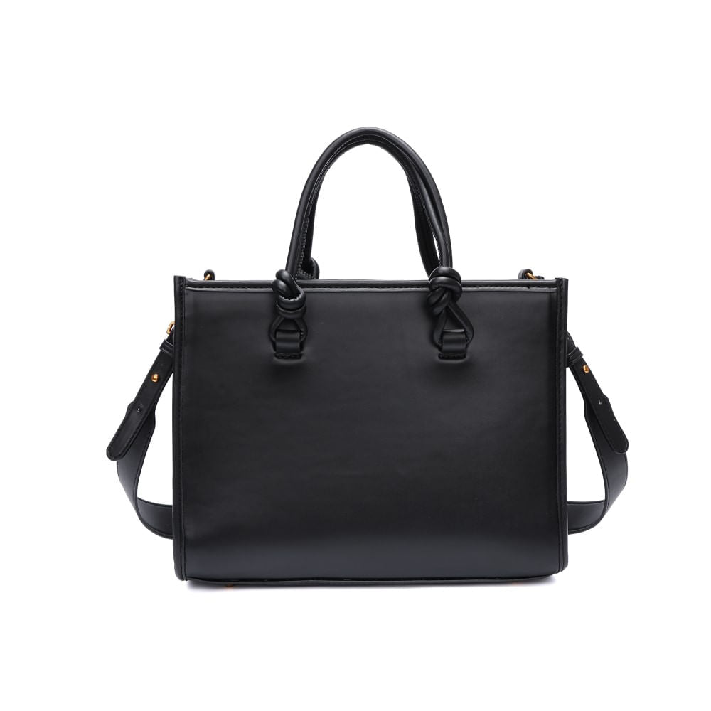 Bolsa Tote Preta Santa Lolla Alça Dupla