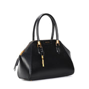 Bolsa Tote Preta Santa Lolla Alca Dupla