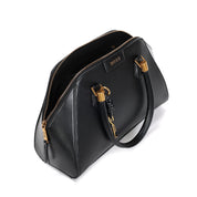 Bolsa Tote Preta Santa Lolla Alca Dupla