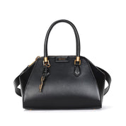 Bolsa Tote Preta Santa Lolla Alca Dupla
