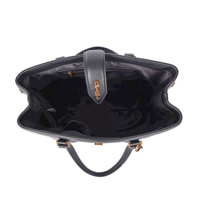 Bolsa Tote Preta Santa Lolla