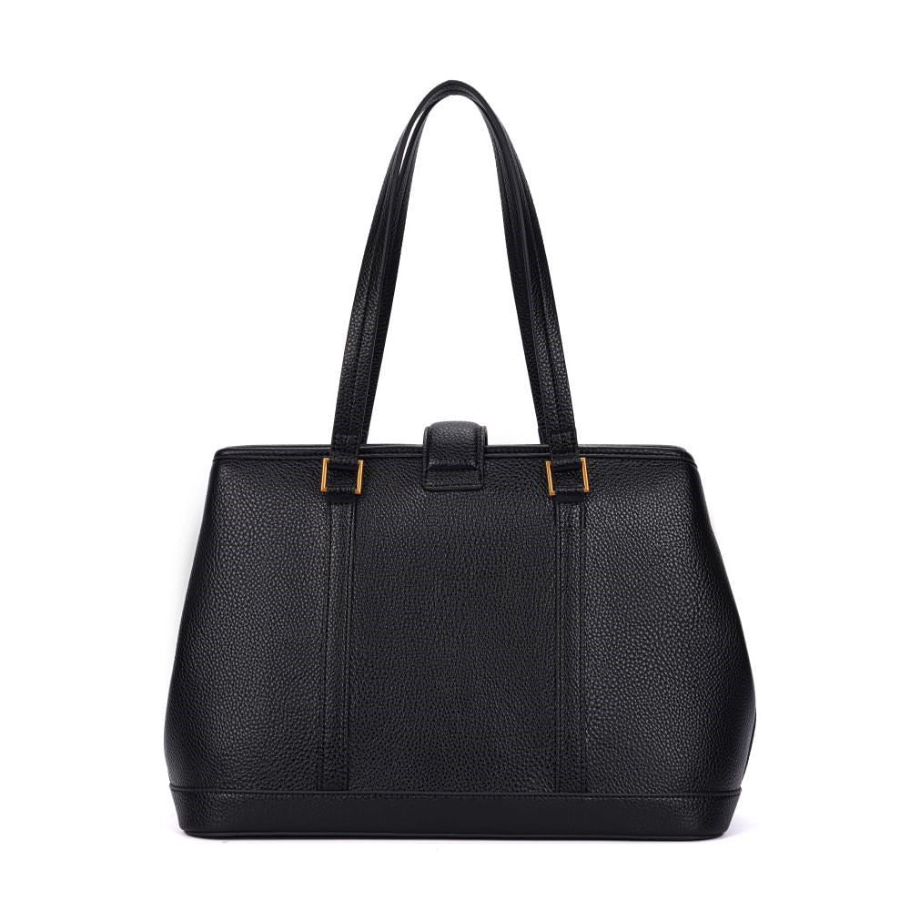 Bolsa Tote Preta Santa Lolla