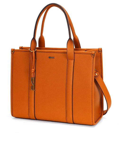 Bolsa Tote Santa Lolla Cognac Grande