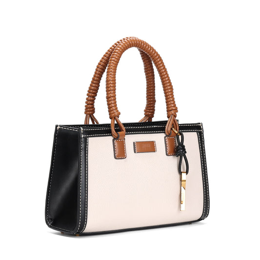 Bolsa Tote Santa Lolla Floater Off White Pesponto
