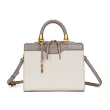 Bolsa Tote Santa Lolla Marfim Duas Alças