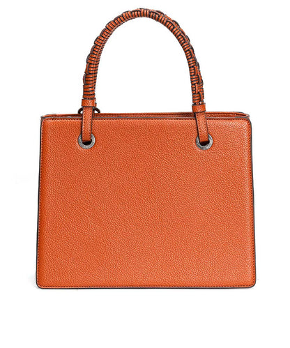 Bolsa Tote Santa Lolla Marrom Alça Transversal