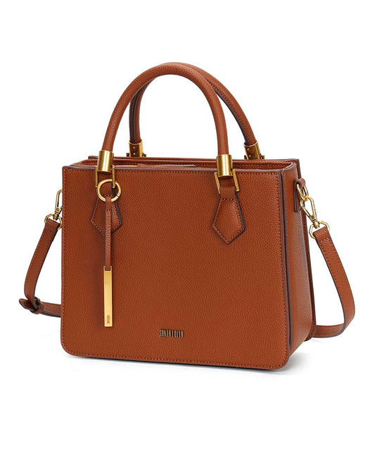 Bolsa Tote Santa Lolla Marrom Cinamon