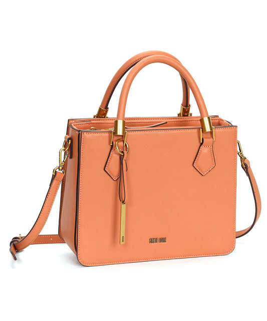 Bolsa Tote Santa Lolla Marrom Cognac
