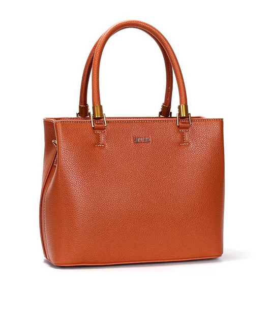 Bolsa Tote Santa Lolla Marrom Transversal