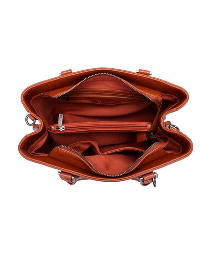 Bolsa Tote Santa Lolla Marrom Transversal