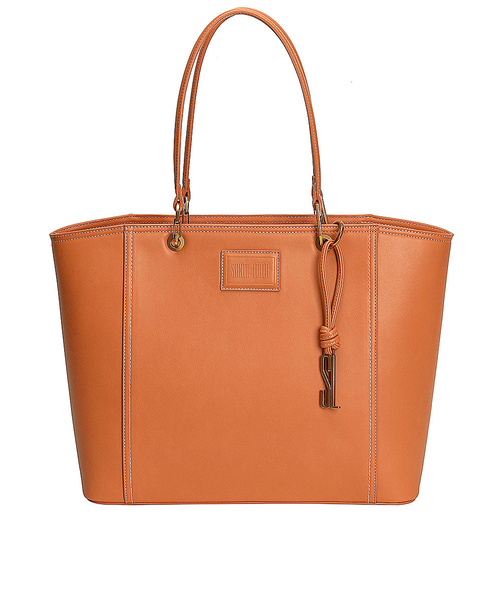 Bolsa Tote Santa Lolla Marrom