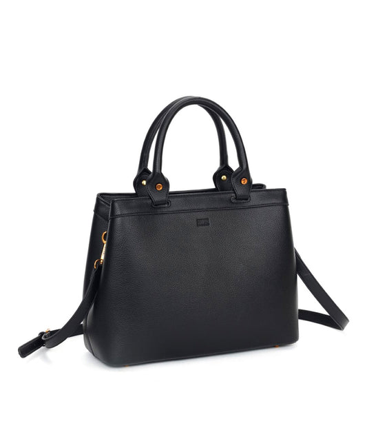 Bolsa Tote Santa Lolla Preta Alça Dupla Transversal