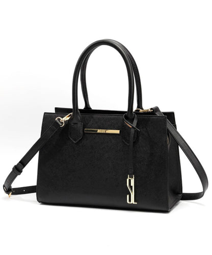 Bolsa Tote Santa Lolla Preta Alça Transversal