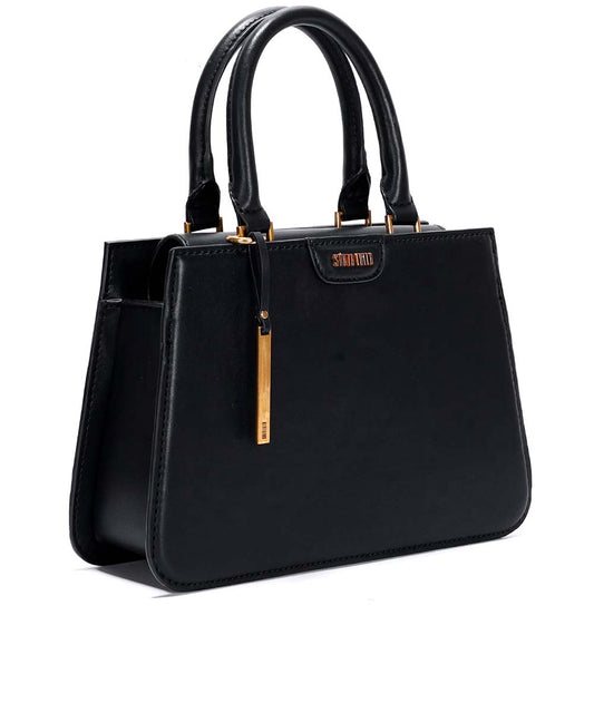 Bolsa Tote Santa Lolla Preta com Alça Removível