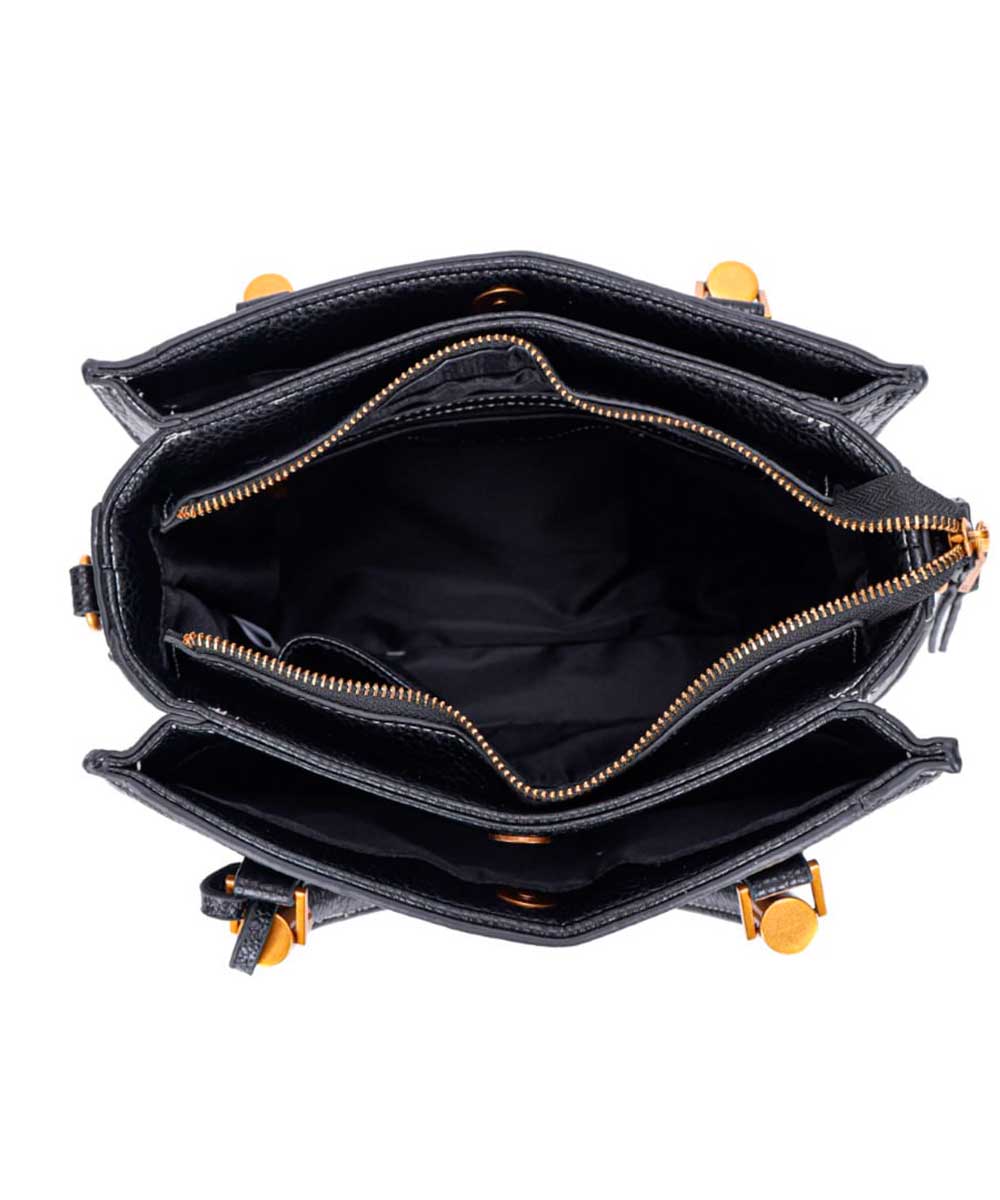 Bolsa Tote Santa Lolla Preta Floater