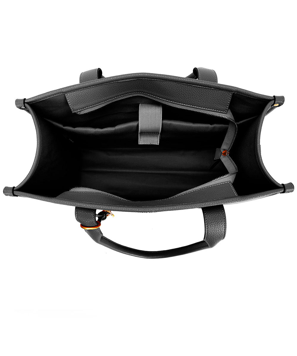 Bolsa Tote Santa Lolla Preta Grande