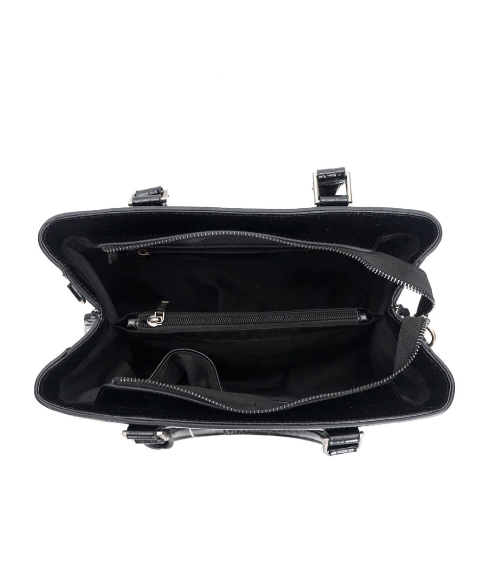 Bolsa Tote Santa Lolla Preta Transversal