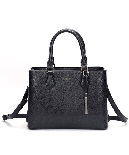 Bolsa Tote Santa Lolla Preta Transversal