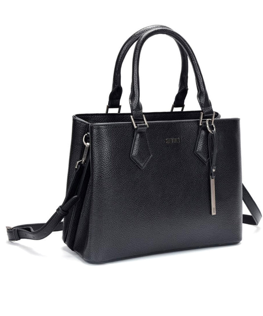 Bolsa Tote Santa Lolla Preta Transversal