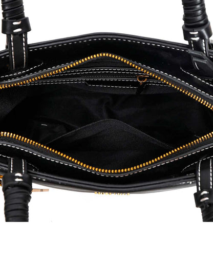 Bolsa Tote Santa Lolla Preto Alça Transversal