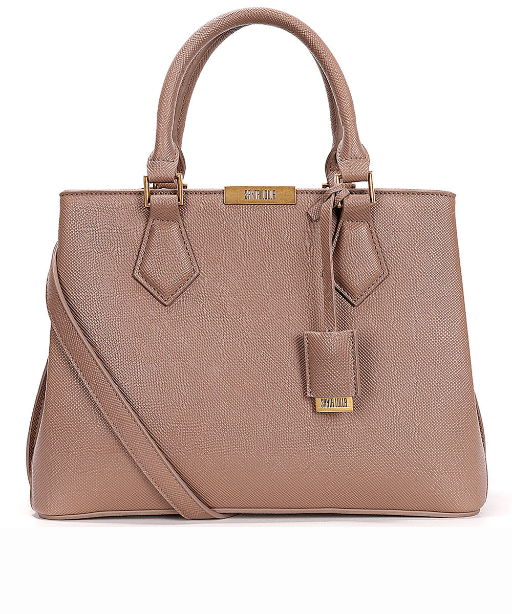 Bolsa Tote Santa Lolla Transversal Nude