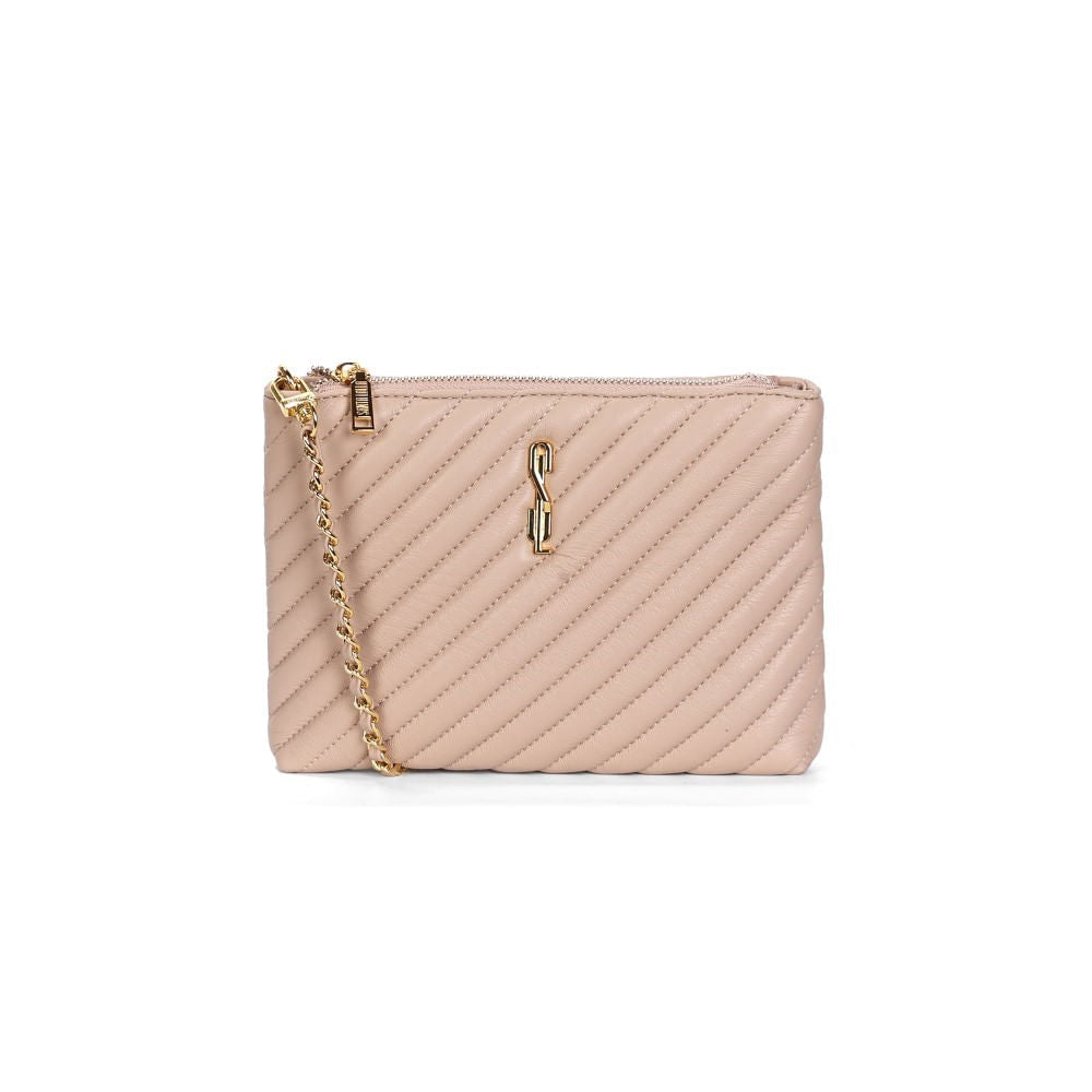 Bolsa Transversal Bege Santa Lolla Matelassê 