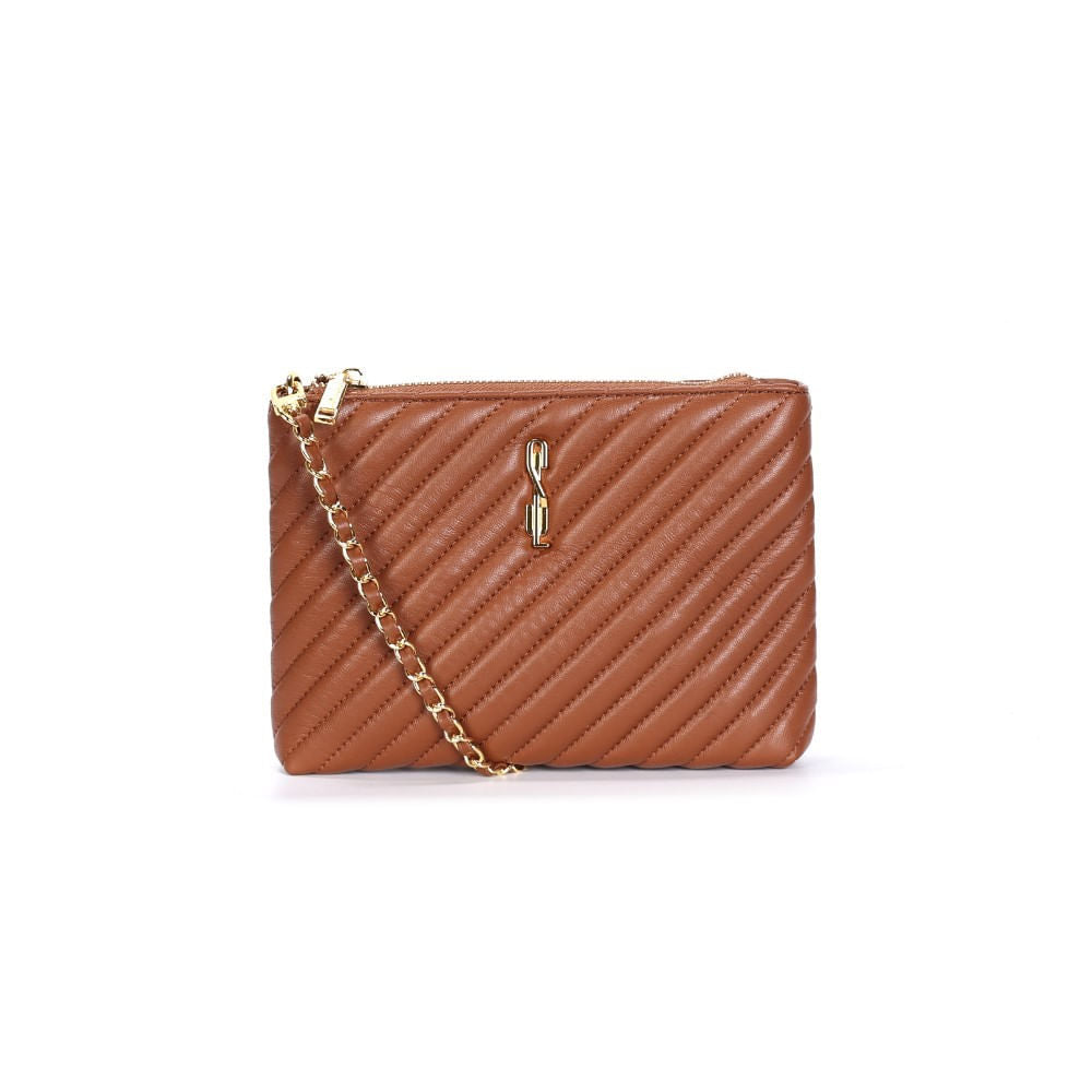 Bolsa Transversal Caramelo Santa Lolla Matelassê