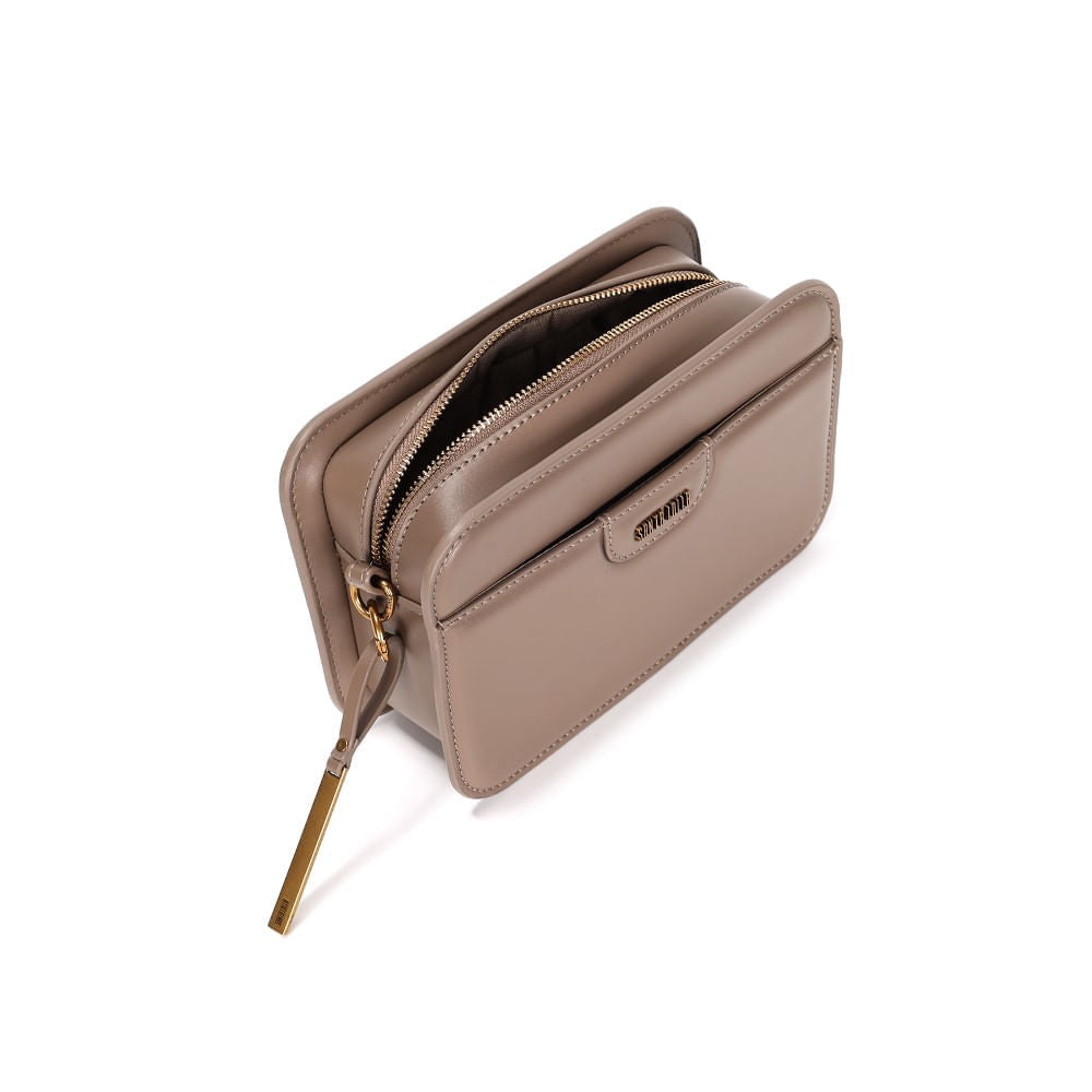 Bolsa Transversal Cinza Santa Lolla