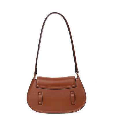 Bolsa Transversal Marrom Santa Lolla Duas Alças