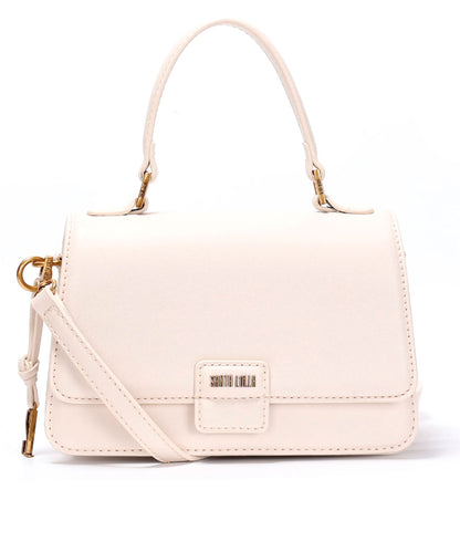 Bolsa Transversal Off White Santa Lolla Pesponto