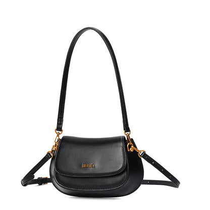 Bolsa Transversal Preta Santa Lolla Duas Alças