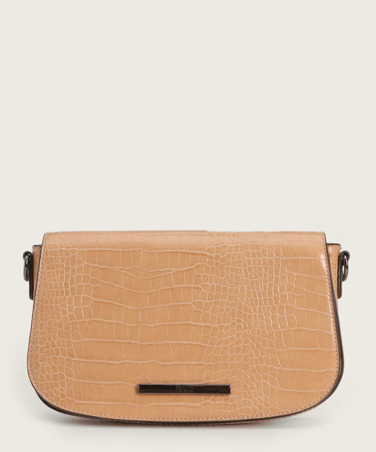 Bolsa Transversal Santa Lolla Areia Brilho Correntes