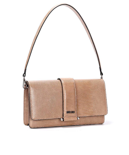 Bolsa Transversal Santa Lolla Areia Brilho