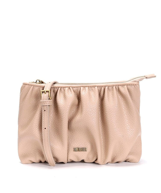 Bolsa Transversal Santa Lolla Areia Floater Drapeada