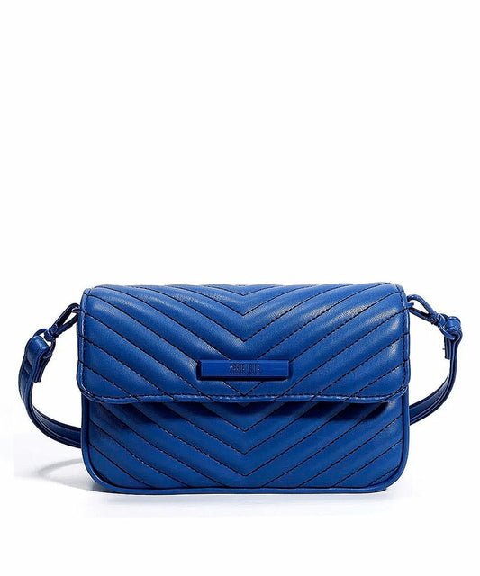 Bolsa Transversal Santa Lolla Azul Copacabana Matelassê