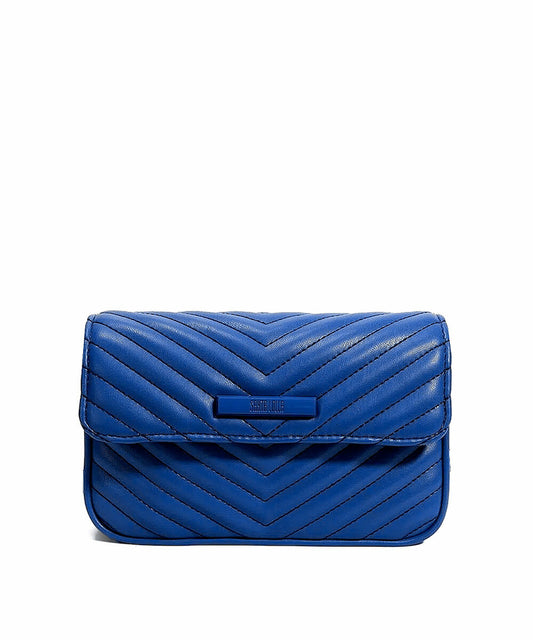 Bolsa Transversal Santa Lolla Azul Copacabana Matelassê