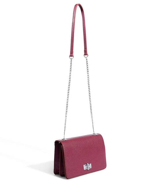 Bolsa Transversal Santa Lolla Beterraba Floater Alça Corrente