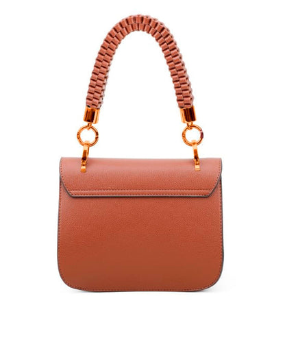 Bolsa Transversal Santa Lolla Caramelo Alça Transversal