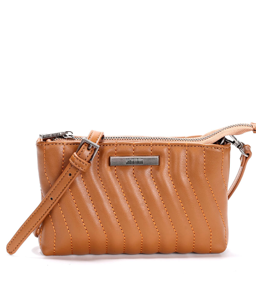 Bolsa Transversal Santa Lolla Caramelo
