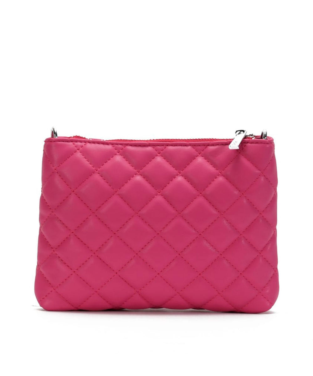 Bolsa Transversal Santa Lolla Hibisco Soft Matelassê