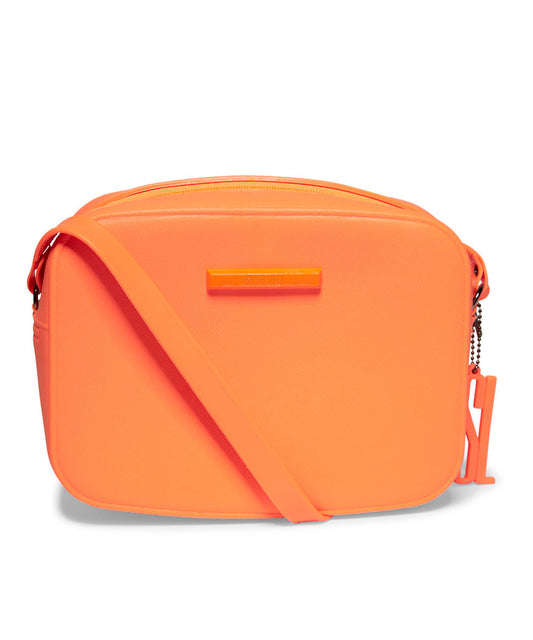Bolsa Transversal Santa Lolla Laranja Neon Borracha