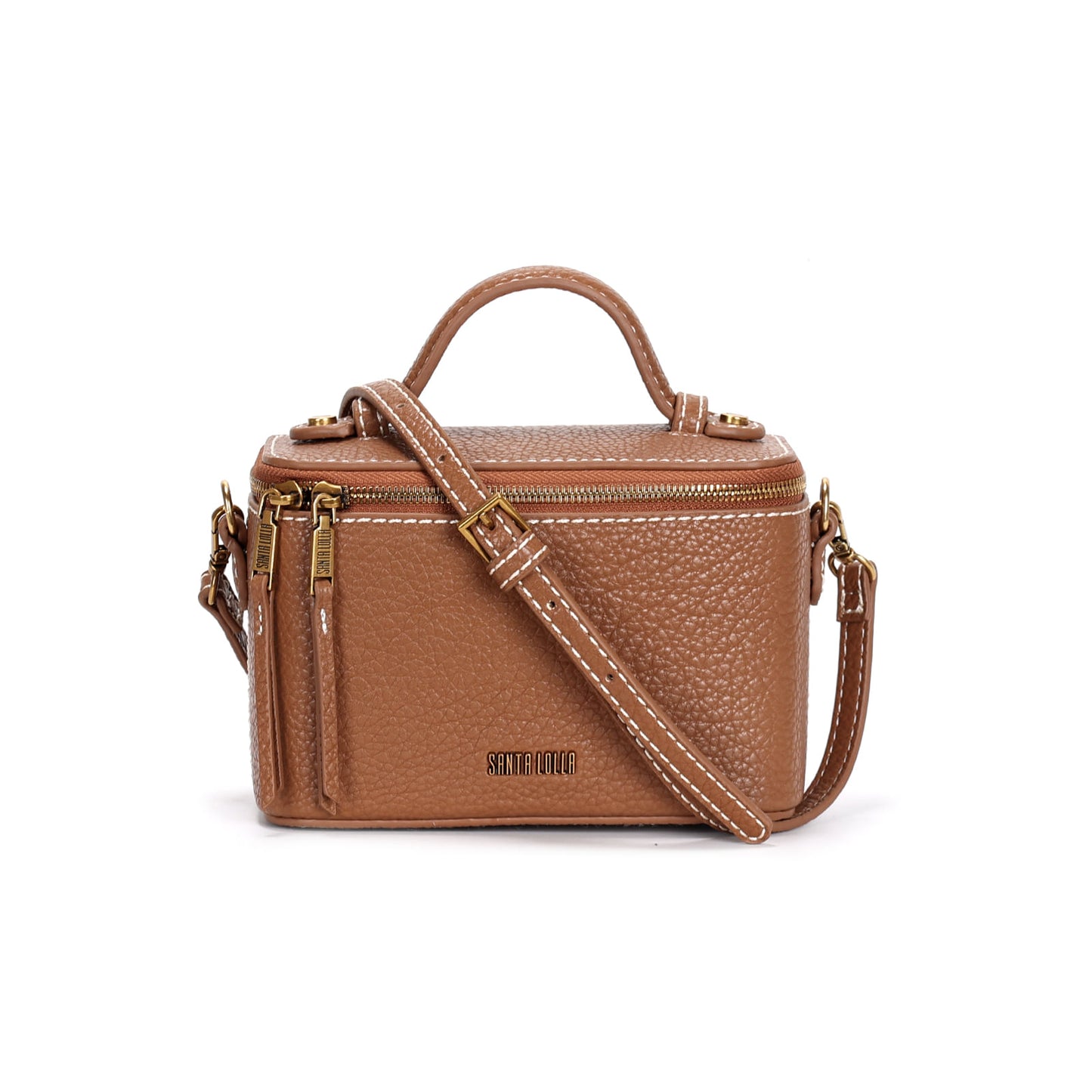 Bolsa Transversal Santa Lolla Marrom 