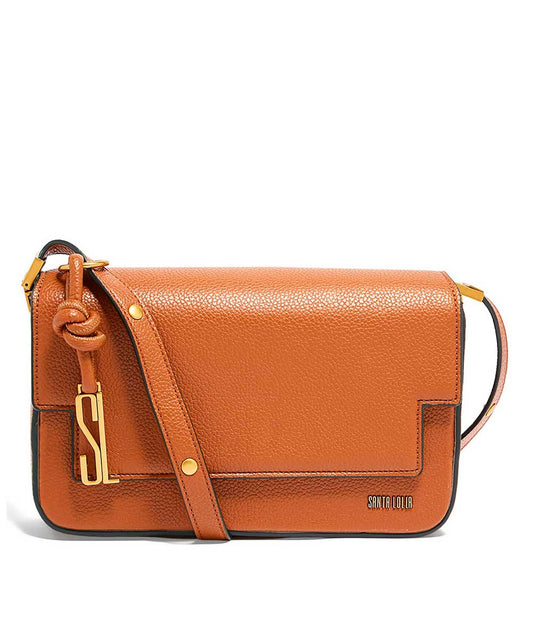 Bolsa Transversal Santa Lolla Marrom Cinamon